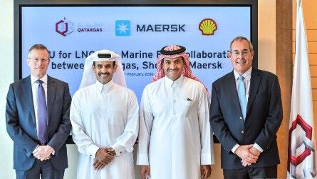 ��ʿ��Qatargas�Ϳ��ƺ�������LNGȼ��