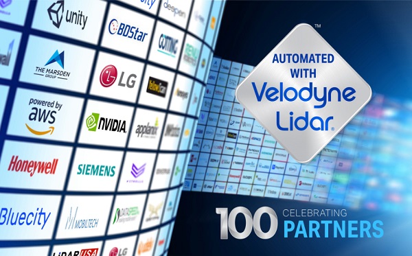 Automated with Velodyne项目的生态合作伙伴扩大到100家
-英国空海派